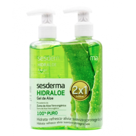 Sesderma Hidraloe Gel de Aloe Vera 2x250ml