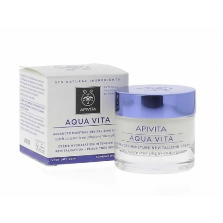 AQUA VITA Crema Hidratante Avanzada y Revitalizante para Pieles Normales-Secas