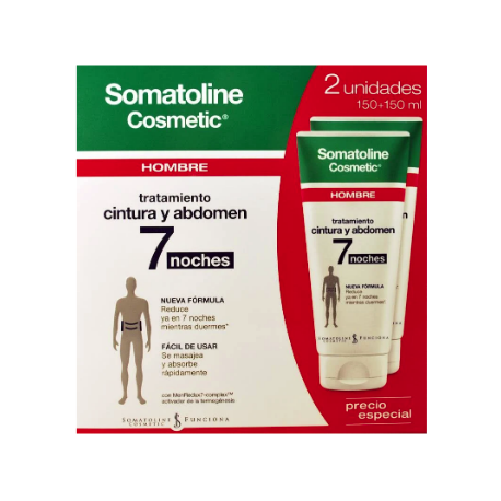 Somatoline Hombre cintura y Abdomen 7 Noches Duplo