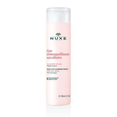 nuxe agua desmaquillante micelar con pétalos de rosa 200ml