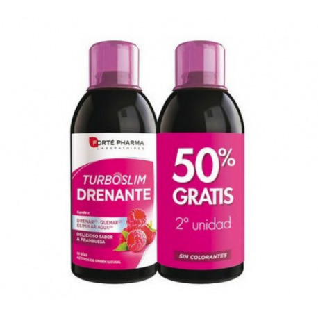 Turboslim Drenante Frambuesa 2x500ml