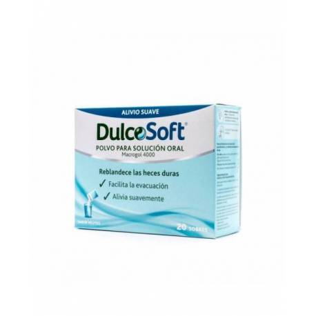 Dulcosoft Alivio Suave Polvo para Solución Oral 20 Sobres