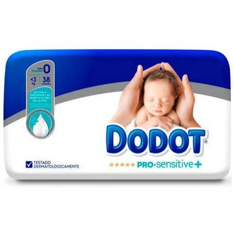 Dodot Pro Sensitive+ T-0 38 Unidades