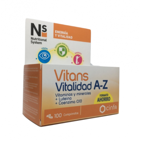 Ns Vitans Vitalidad A-z 100comp