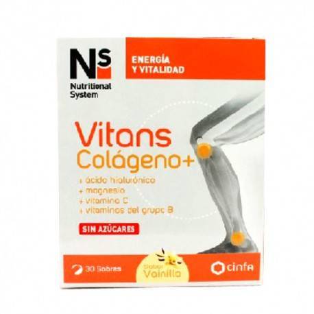 Ns Vitans Colageno Vainilla 30sobres