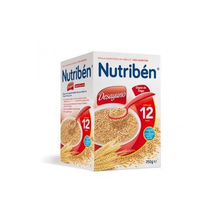 Nutriben desayuno copos de trigo 750g