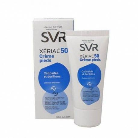 SVR Xérial 50 crema de pies extrema 40ml