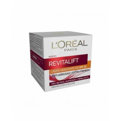 Fantástico hígado Serena LOREAL, L'Oréal Revitalift Crema hidratante día SPF30+ 50ml, Farmacias 1000