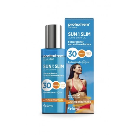 Protextrem sun & slim aceite seco factor 30