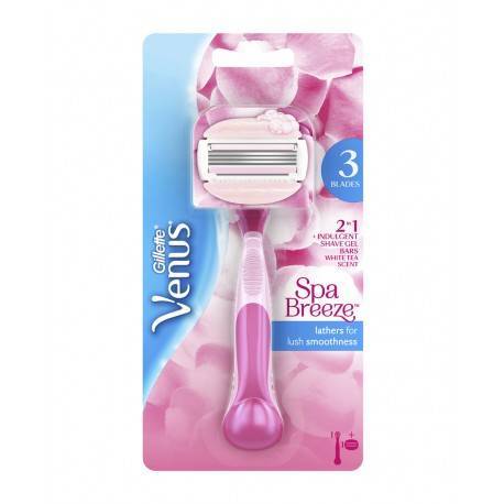 Gillette Venus Spa Breeze Maquina 2 En 1