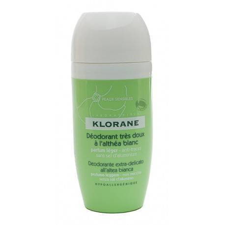 Klorane Altea Blanca desodorante roll-on muy suave 40ml