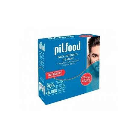 Pilfood Pack Intensity Hombre 15 Ampollas + 60 Comprimidos + Cha
