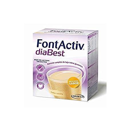 FontActiv Diabest sabor vainilla 52g 7 sobres