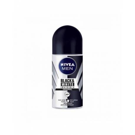 Nivea Men Black&white Invisible Desodorante Rollon Anti-manchas