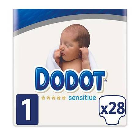 Dodot Sensitive R. Nacido T/1 2-5kg 28 U