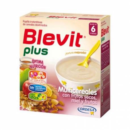 Blevit® plus miel frutos secos y frutas multicereales 300g