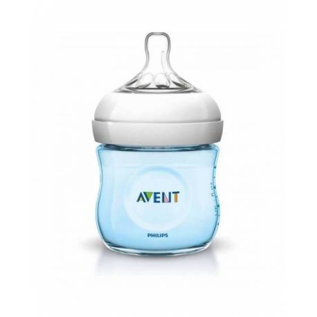 Avent Natural biberón recién nacidos azul 125ml 1ud