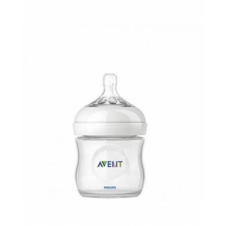 Avent Natural biberón de cristal 120ml