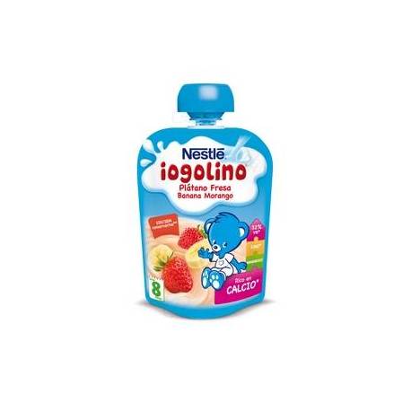 Nestle Iogolino Platano-fresa 90 G Bolsa