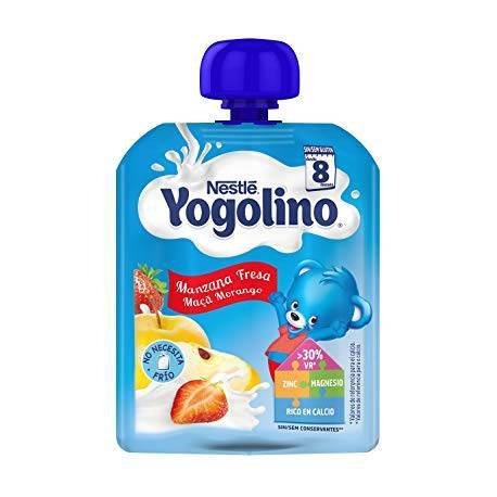 Nestle Iogolino Manzana-fresa 90 G Bolsa