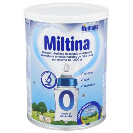 Miltina 0 Lata 400g