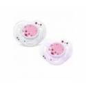 Philips Avent 2 chupetes nocturnos rosas 6-18 meses