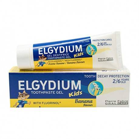 Elgydium Kids 2-6 Proteccion Caries 50 Ml Platano