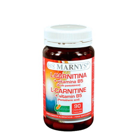 Marnys L-carnitina + Vitamina B5 90cáps