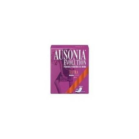 Ausonia Evolution Extra compresas ligera 20uds