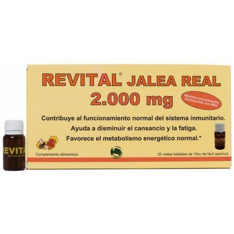 Revital Jalea Real 2000mg 20 Ampollas Bebibles