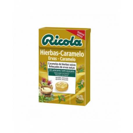 Ricola Hierbas - Caramelo Sin Azúcar 50g