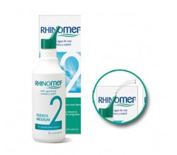 Rhinomer Limpieza Nasal 2 Fuerza Media 135 + 45 ml - Parafarmacia en Casa