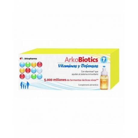 arkobiotics vitaminas y defensas infantil 7 amp.