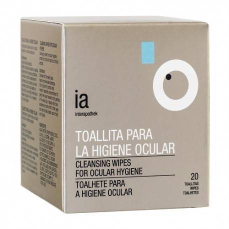 Interapothek Toallitas Para La Higiene Ocular 20 Unidades
