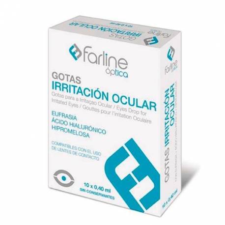 Farline Gotas Irritación Ocular 10 X 0,40 Ml