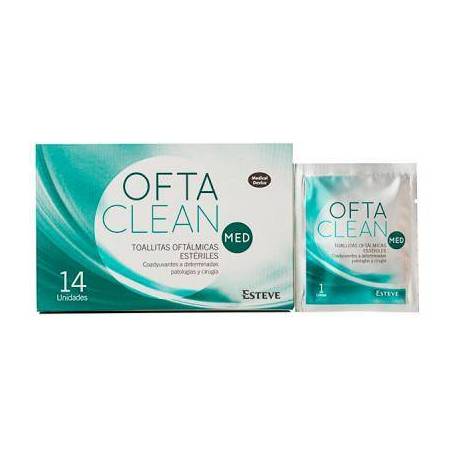 Oftaclean Med Toallitas Esteriles Desechables 14 Toallitas