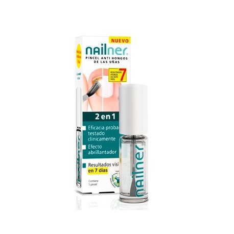 Nailner 2 en 1 Pincel 5 ml