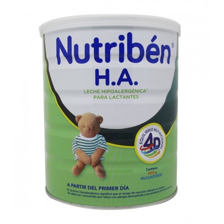 Nutibén HA Leche Hipoalergénica 800 gr