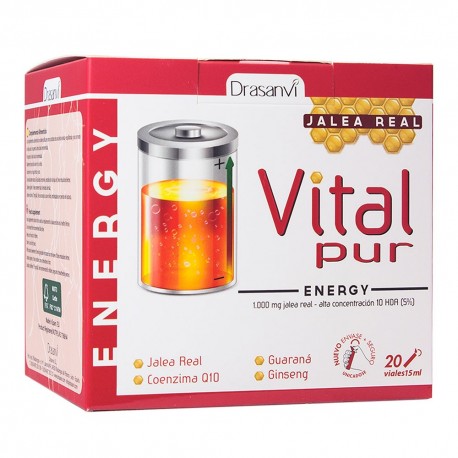 DRASANVI Vital pur energy 20 viales de 15 ml