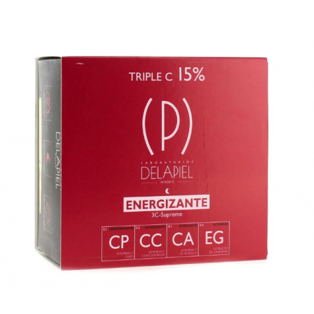 Delapiel Ampollas Triple Acción Energizante Vitamina C 15% 15 Unidades