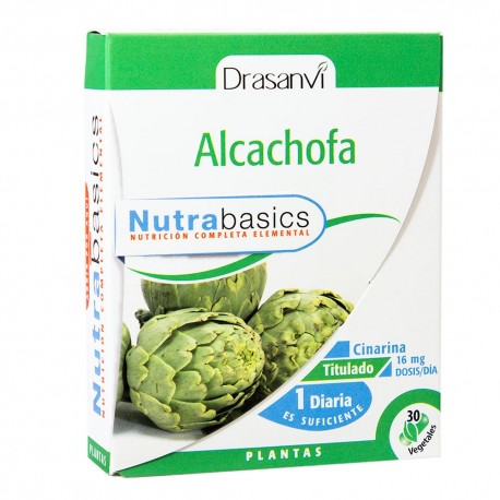 DRASANVI Nutrabasics - Alcachofa 30 cápsulas