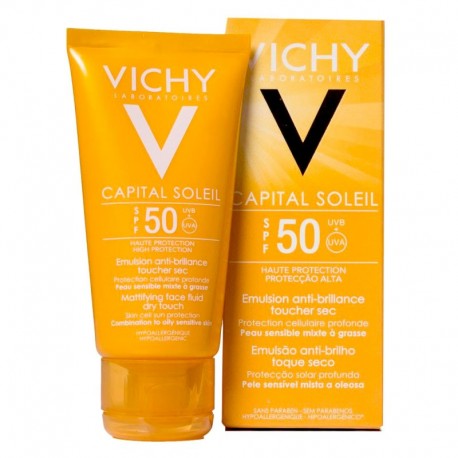 VICHY CAPITAL SOLEIL SPF 50 EMULSION EFECTO MATE 50 ML