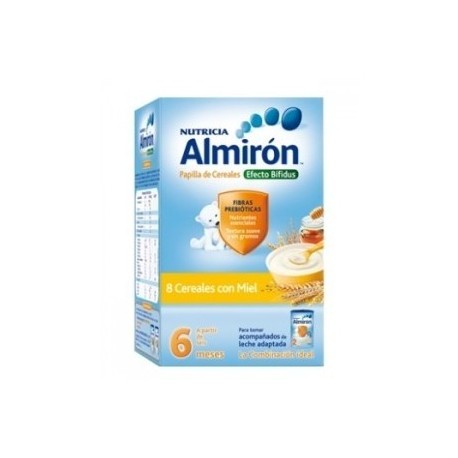 almiron 8 cereales miel 600 gr.