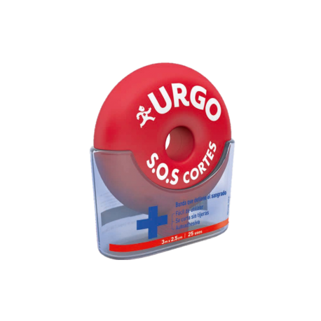 URGO SOS CORTES 3m x 2.5cm