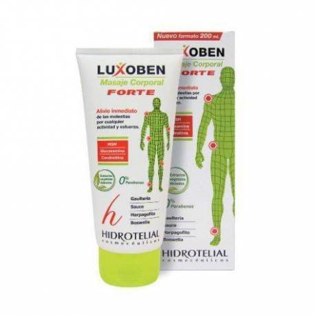 Hidrotelial Luxoben Forte Masaje Deportivo muscular 200ml