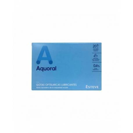 Aquoral Colirio Ojos Secos 20 Monodosis 0,5ml