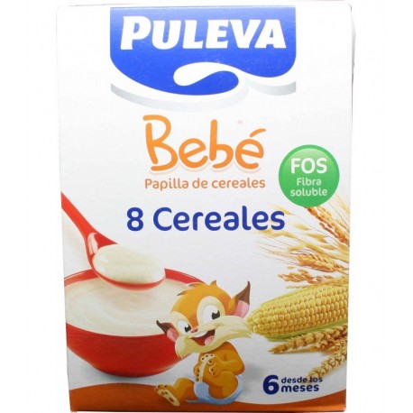 Puleva Bebe Papilla 8 Cereales 500 g