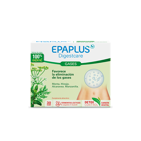 Epaplus Digestcare Gases 30 Comprimidos