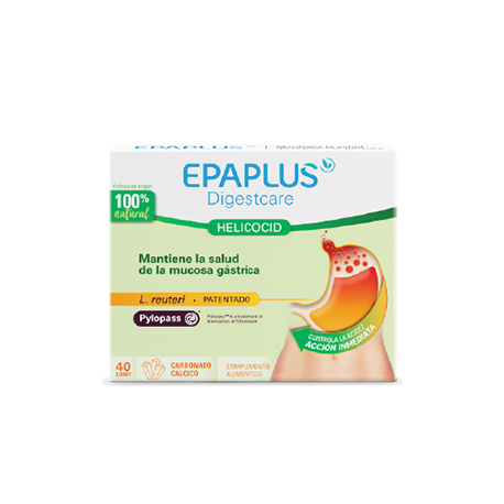 Epaplus Digestcare Helococid 40 Comprimidos