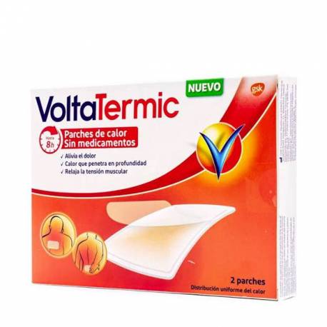 Voltatermic Parches de Calor Rectangulares 2 Unidades